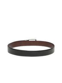 Teakwood Leathers Men Textured Leather Reversible Formal Belt