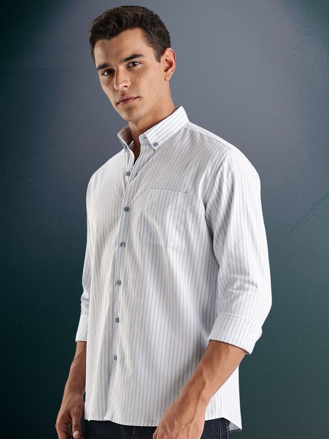 Baju Kasual Berjalur Standard ADRO