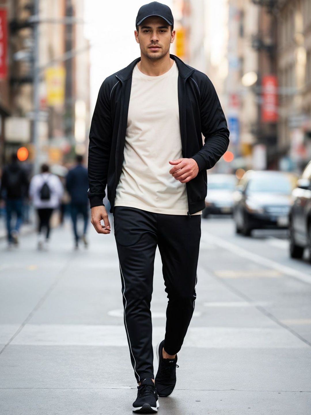 ADRO Round Neck Skin-Friendly Regular Fit Casual T-shirt