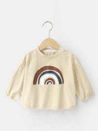 YK Kids Round Neck Self Design Printed Regular length T-shirt