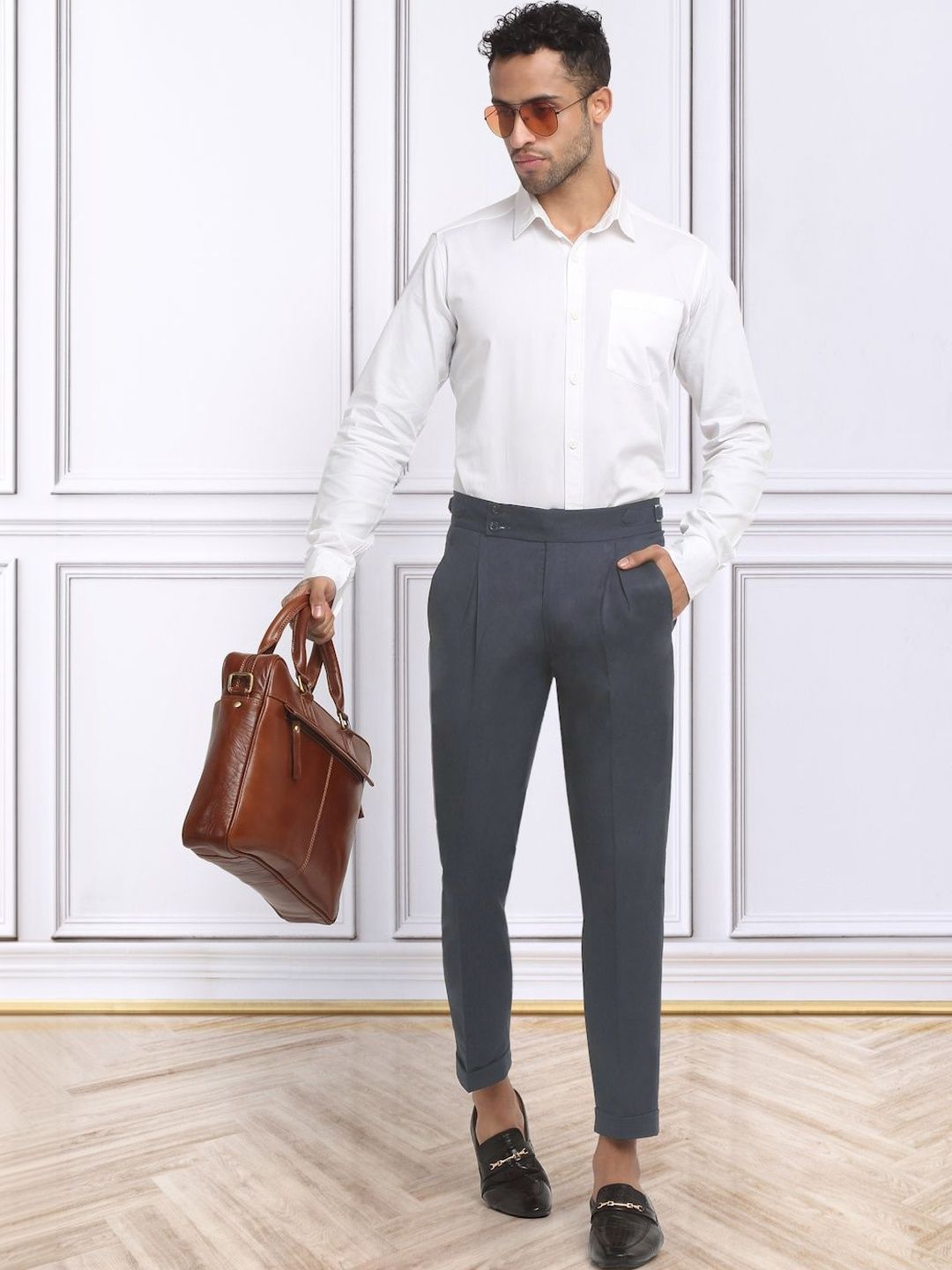 Moda Rapido Men Slim Fit High-Rise Easy Wash Seluar