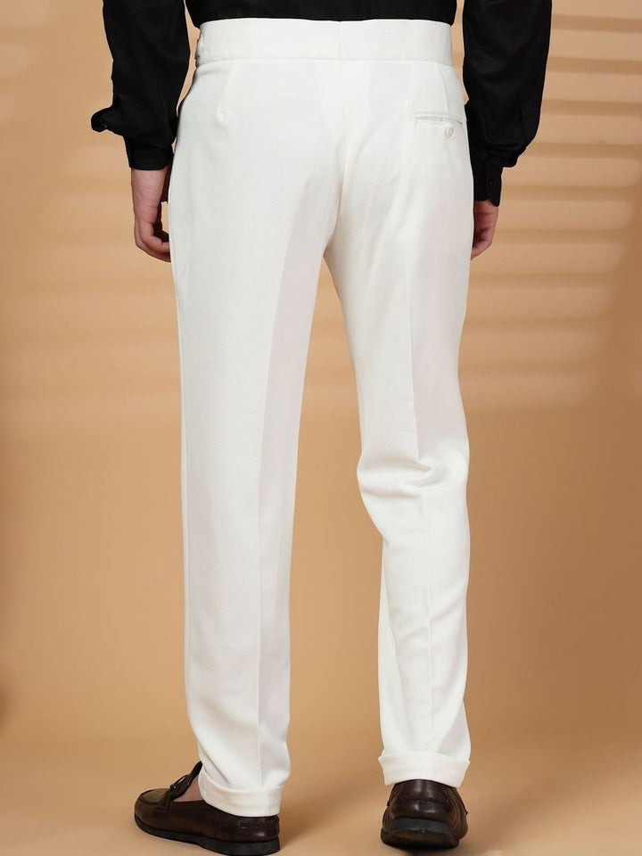 Moda Rapido Men Easy Wash Pleated Trousers
