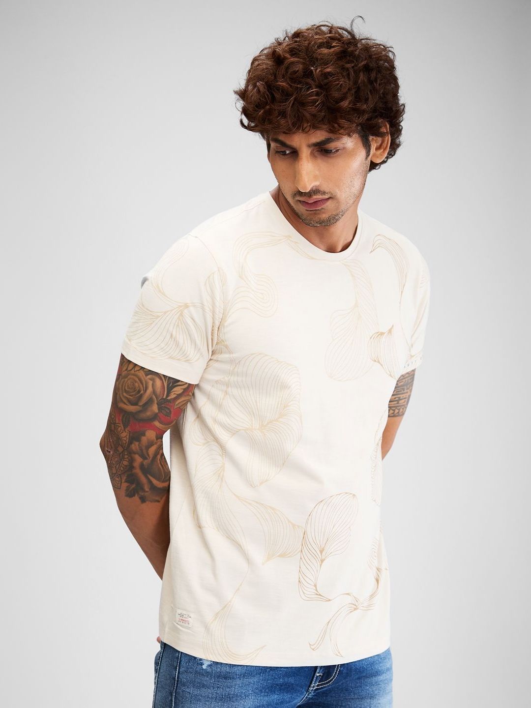SPYKAR Men Pockets Slim Fit T-shirt