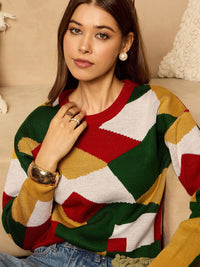 Berrylush Women Printed Pullover