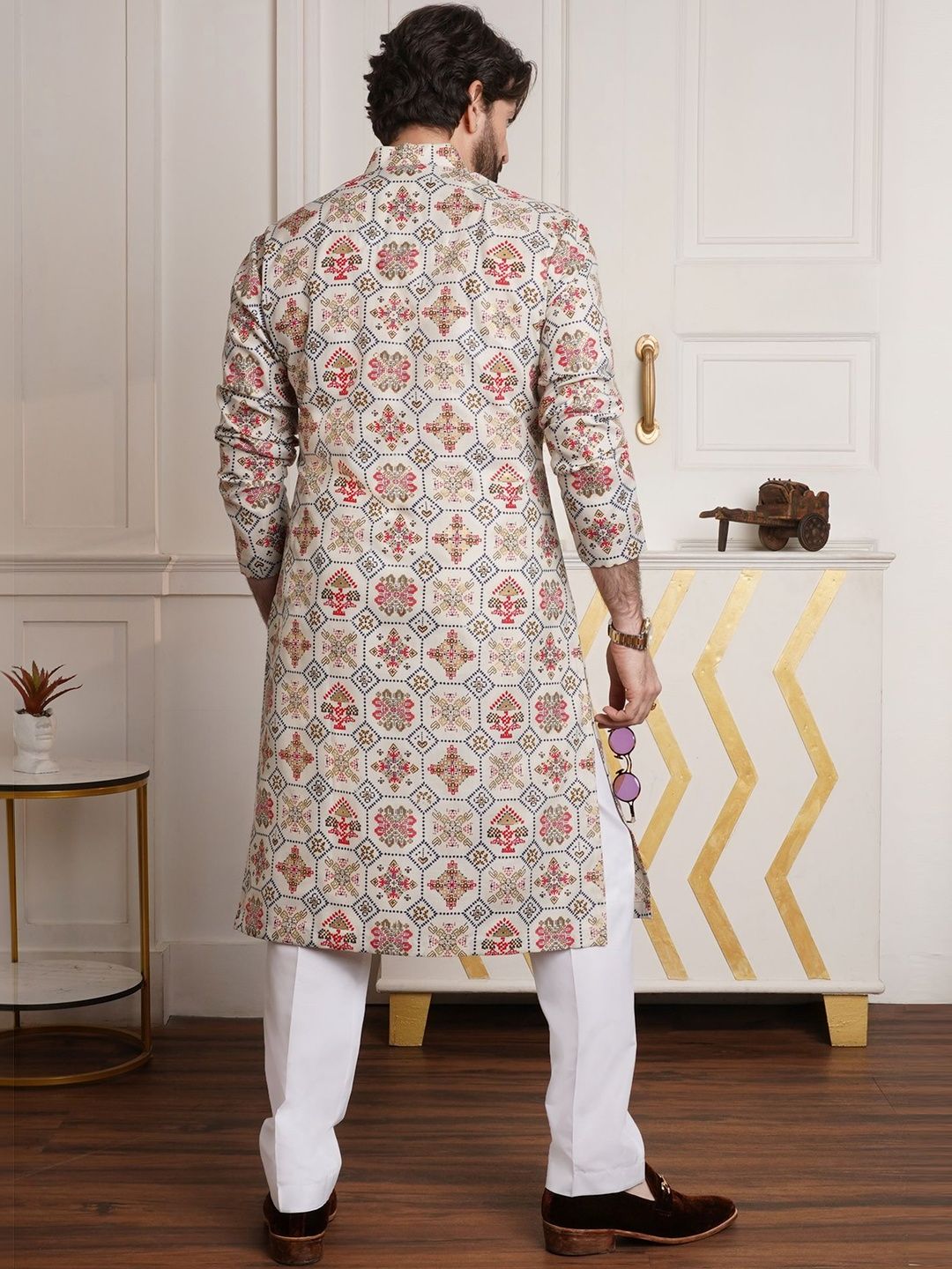 SOJANYA Men Ethnic Motifs Printed Kurta