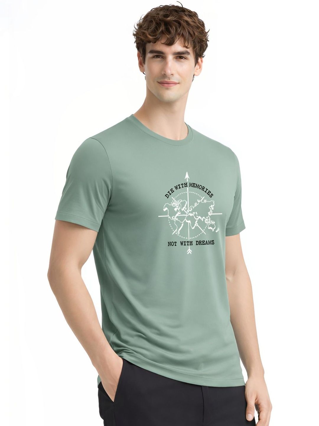 ADRO Men Printed T-shirt
