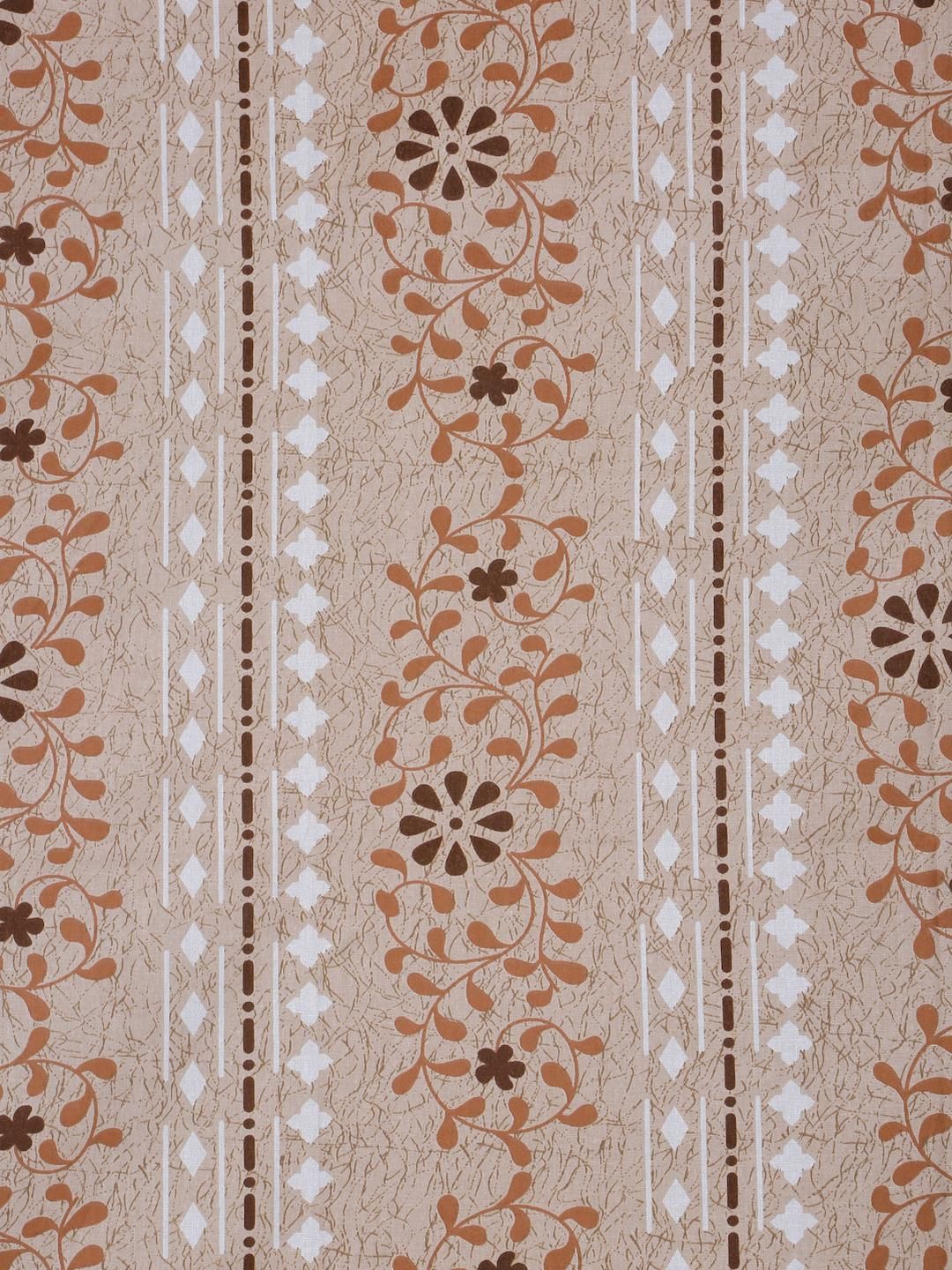 KLOTTHE Cadar Bujang Kapas Bunga Beige