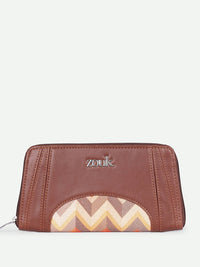 ZOUK Women Arika Zipper Wallet Tidal Wave