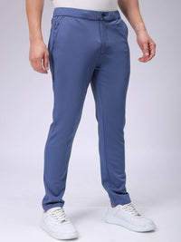 The Indian Garage Co. X Luxe Men Textured Slim Fit Trousers