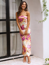 all about you Floral Print Maxi Dress