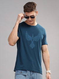 ADRO Men Printed Ethnic T-shirt