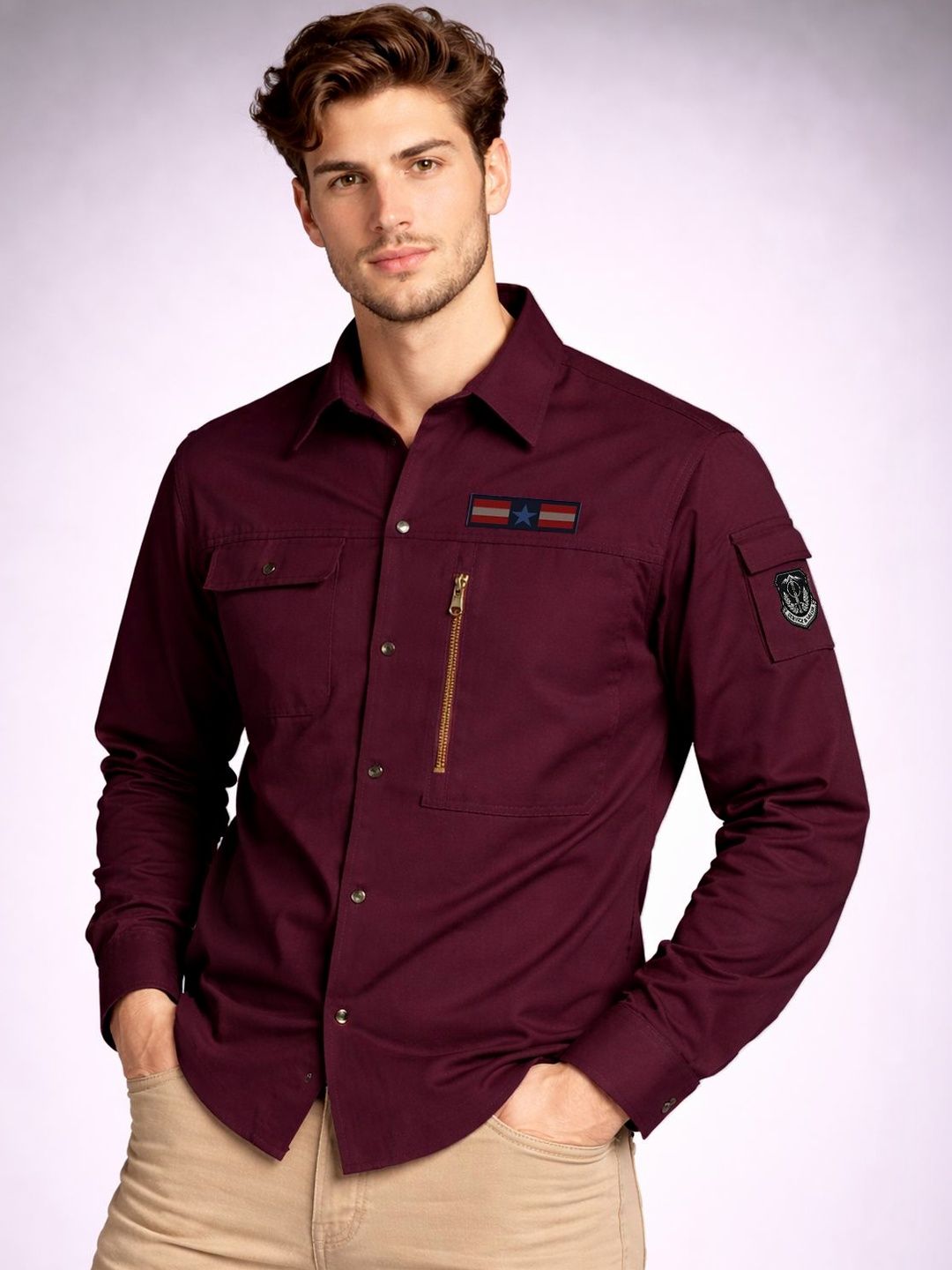 ADRO Men Standard Casual Shirt