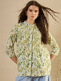 SANSKRUTIHOMES Women Floral Opaque Printed Casual Shirt