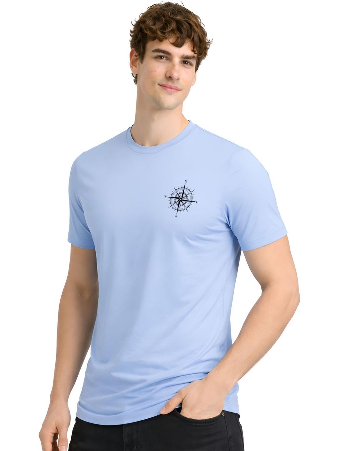ADRO Men Printed T-shirt