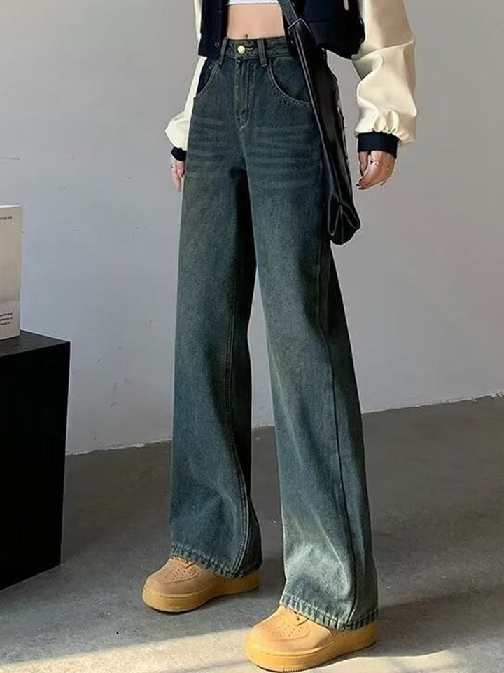 DressBerry Women Relaxed Fit High-Rise Light Fade Jeans