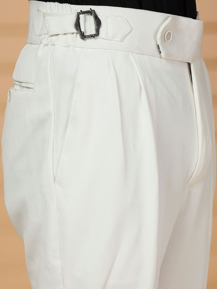 Moda Rapido Men Slim Fit Easy Wash Pleated Seluar