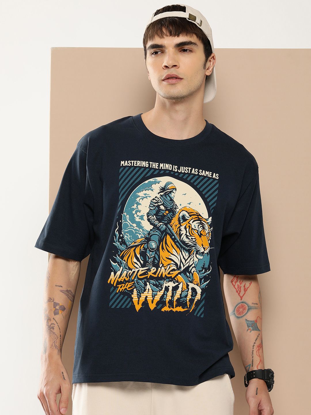 Difference of Opinion Men Graphic Printed T-shirt