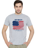 ADRO Lelaki Pek 3 Bercetak T-shirt