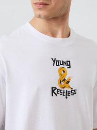 SPYKAR Men Graphic Printed Round Neck Cotton Relaxed Fit T-shirt