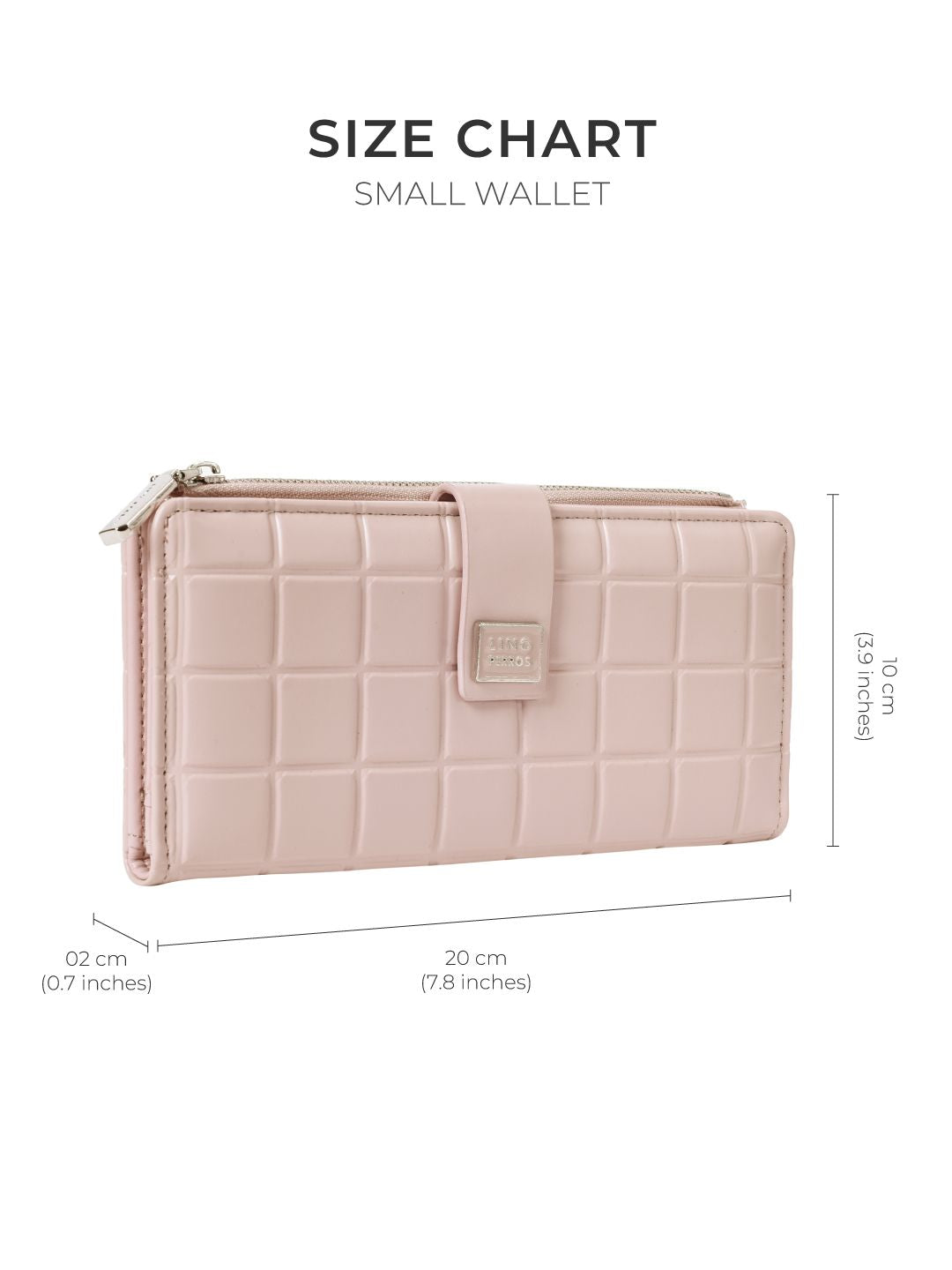 Lino Perros Women Geometric Textured Two Fold Wallet