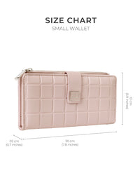 Lino Perros Women Geometric Textured Two Fold Wallet