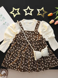 YK Floral Print A-Line Dress