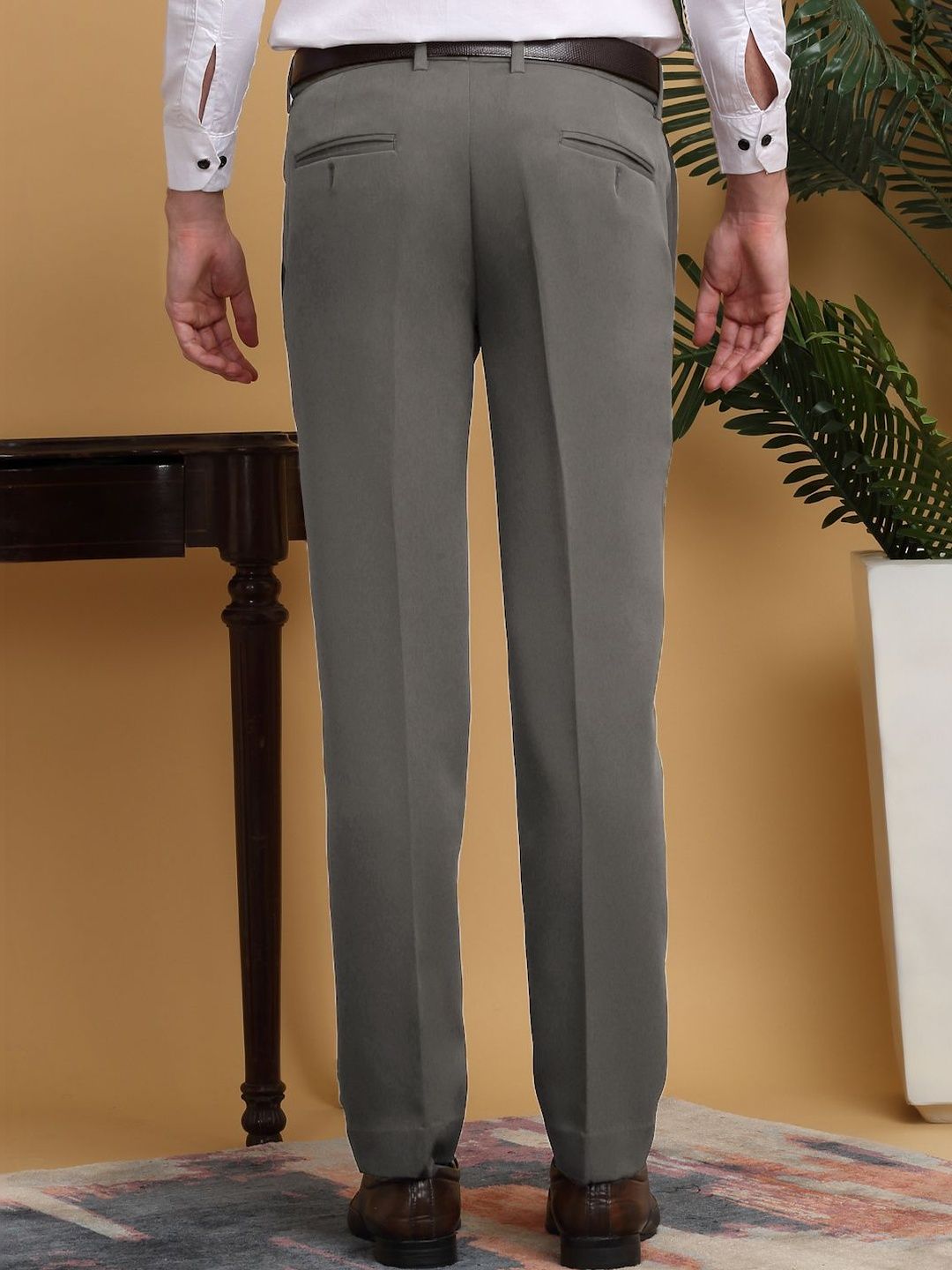 Moda Rapido Men Slim Fit Easy Wash Pleated Seluar