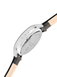 Sambungan Perancis Lelaki Bercetak Dial & Kulit Tali Analog Watch FCN066ubl