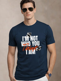 ADRO Men Typography Printed T-shirt