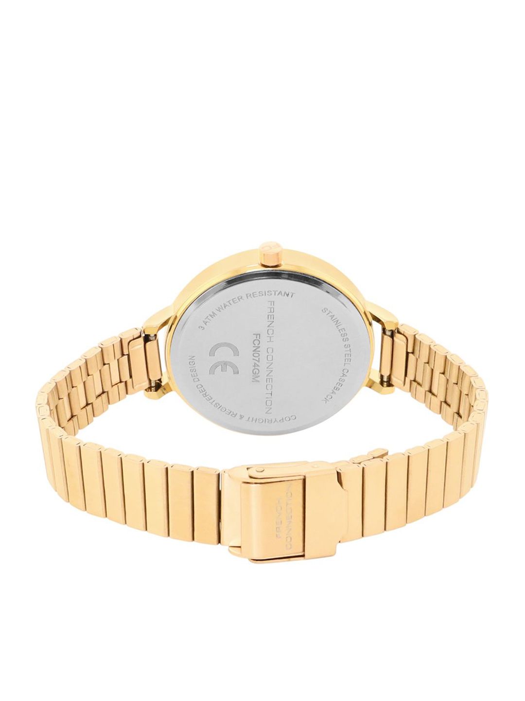 French Connection Women Bracelet Style Straps Analogue Watch FCN074GM
