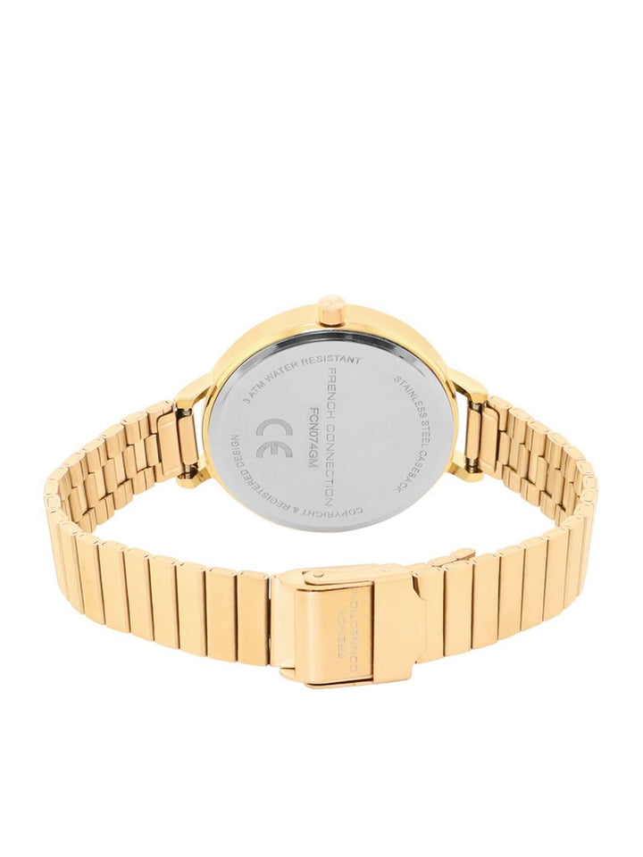 French Connection Women Bracelet Style Straps Analogue Watch FCN074GM