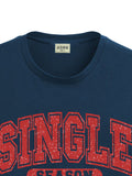 ADRO Men Typography Printed Round Neck Cotton T-shirt