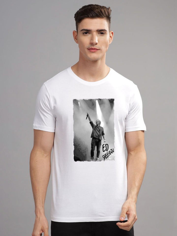 ADRO Men Graphic Printed Round Neck Cotton T-shirt