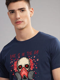 ADRO Men Graphic Printed Round Neck Cotton T-shirt