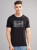 ADRO Pack of 3 Printed Round Neck Cotton T-shirt