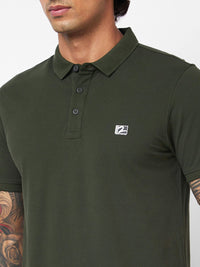SPYKAR Polo Collar Slim Fit T-shirt