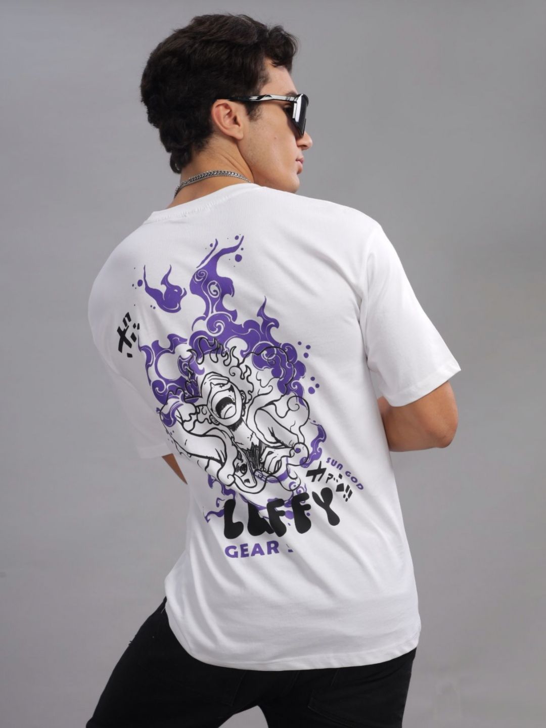 ADRO Men Graphic Printed Round Neck Cotton T-shirt
