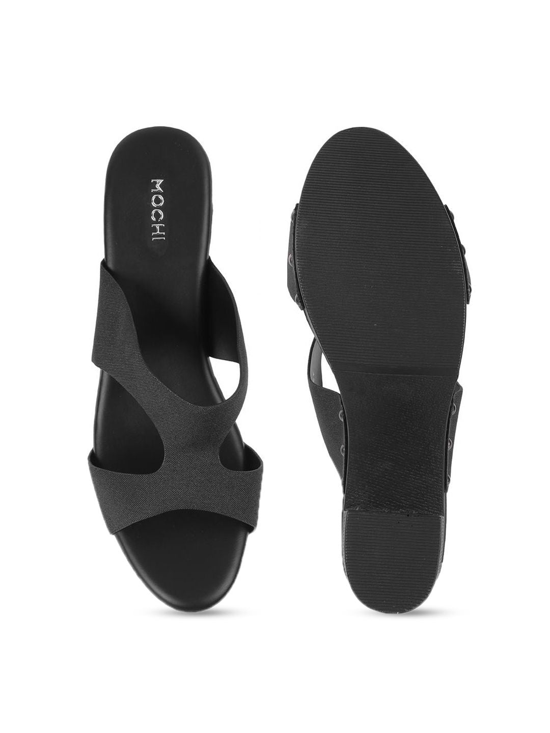 Mochi Women Block Heel Sandals
