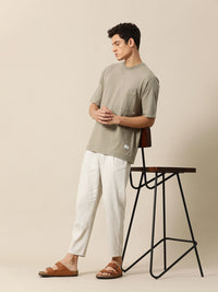 Mr Bowerbird Men Plan B Embroidered Oversized T-Shirt