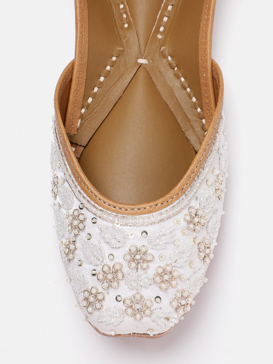 House of Pataudi Embellished Mojaris