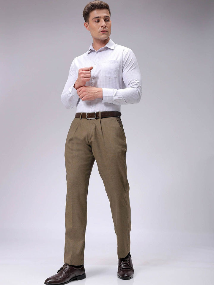 The Indian Garage Co. X Luxe Men Pleated Formal Trousers