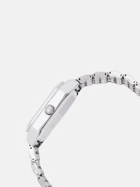 DressBerry Women Embellished Dial & Bracelet Style Straps Analogue Watch UT-A8639-WHT-DB