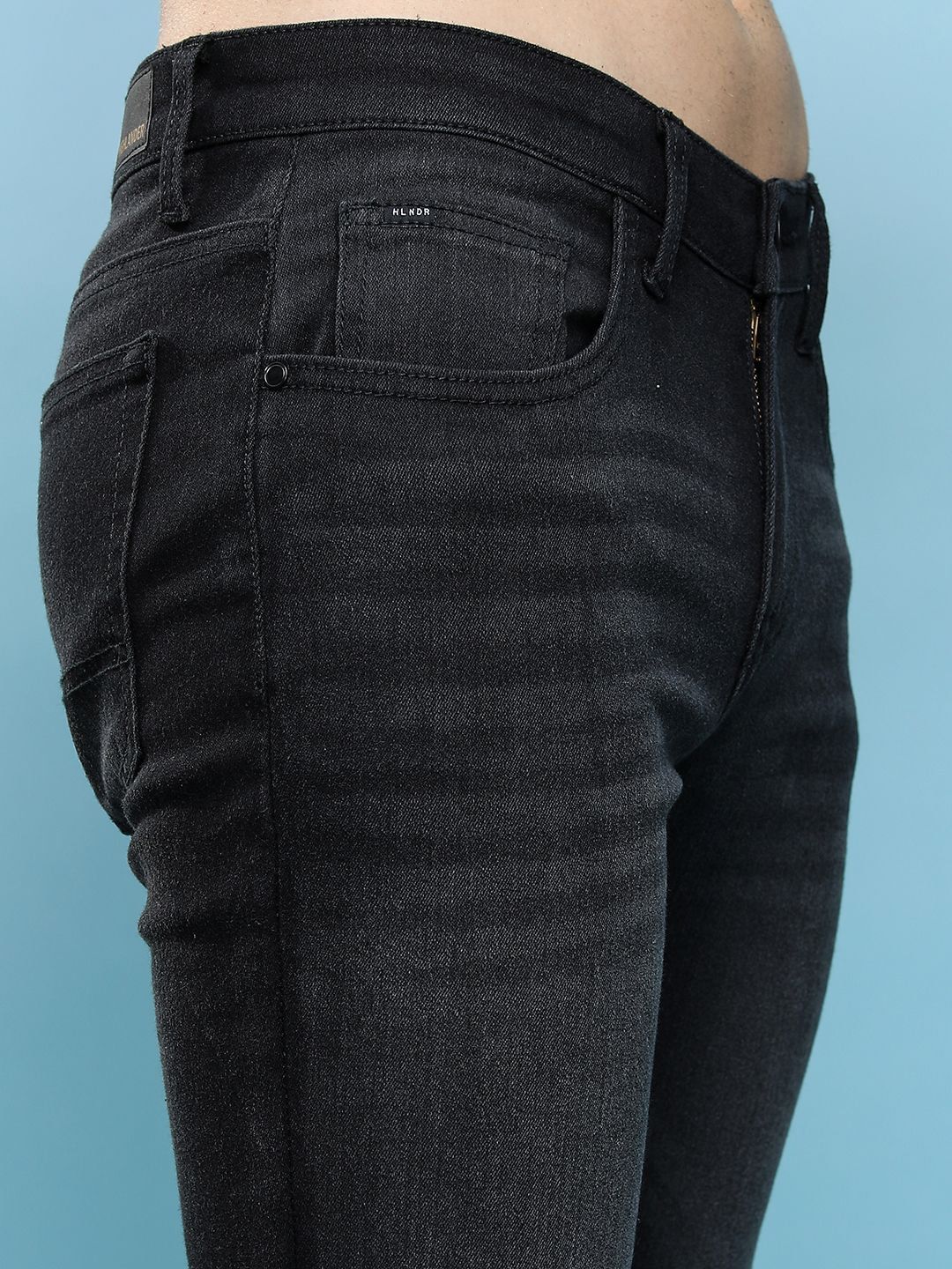 HIGHLANDER Men Tapered Fit Light Fade Stretchable Jeans