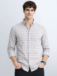 ADRO Men Standard Checked Casual Shirt