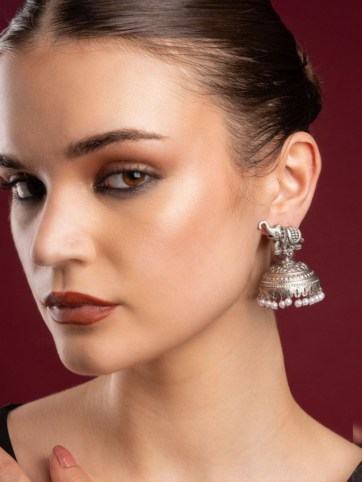 PANASH Contemporary Jhumkas Earrings