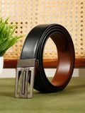 Teakwood Leathers Men Leather Reversible Formal Belt