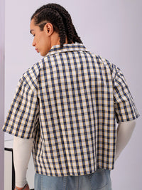 The Indian Garage Co Men Boxy Opaque Checked Casual Shirt