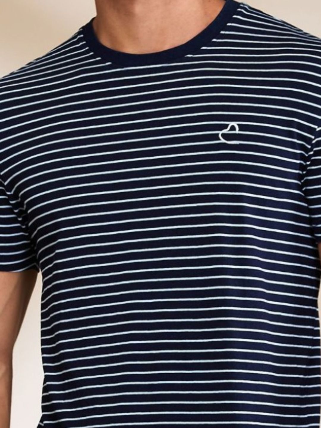 Being Human Men Striped Pockets T-shirt