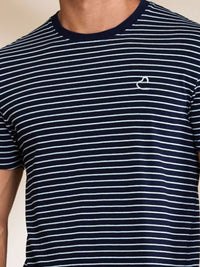 Being Human Men Striped Pockets T-shirt