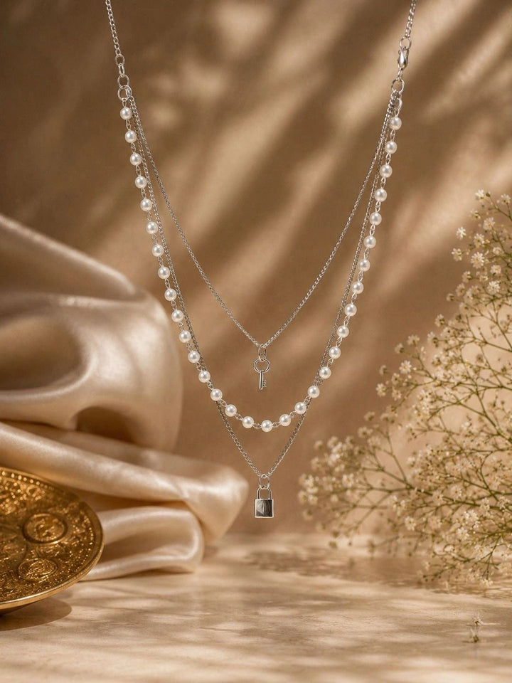 VOGUE PANASH Kalung Berlapis Perak Tembaga